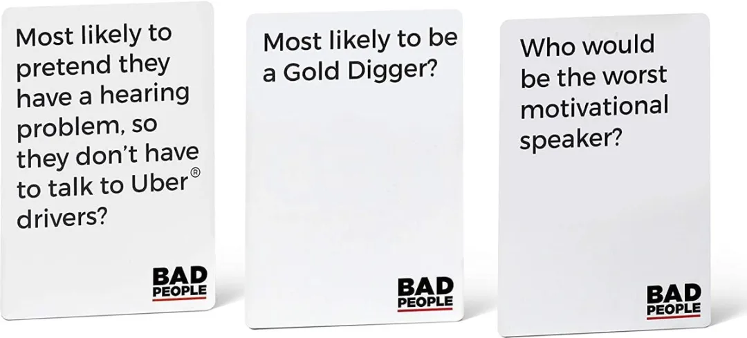 Dyce Games Bad People Red Expansion - Kaartspel - 3-10 Spelers