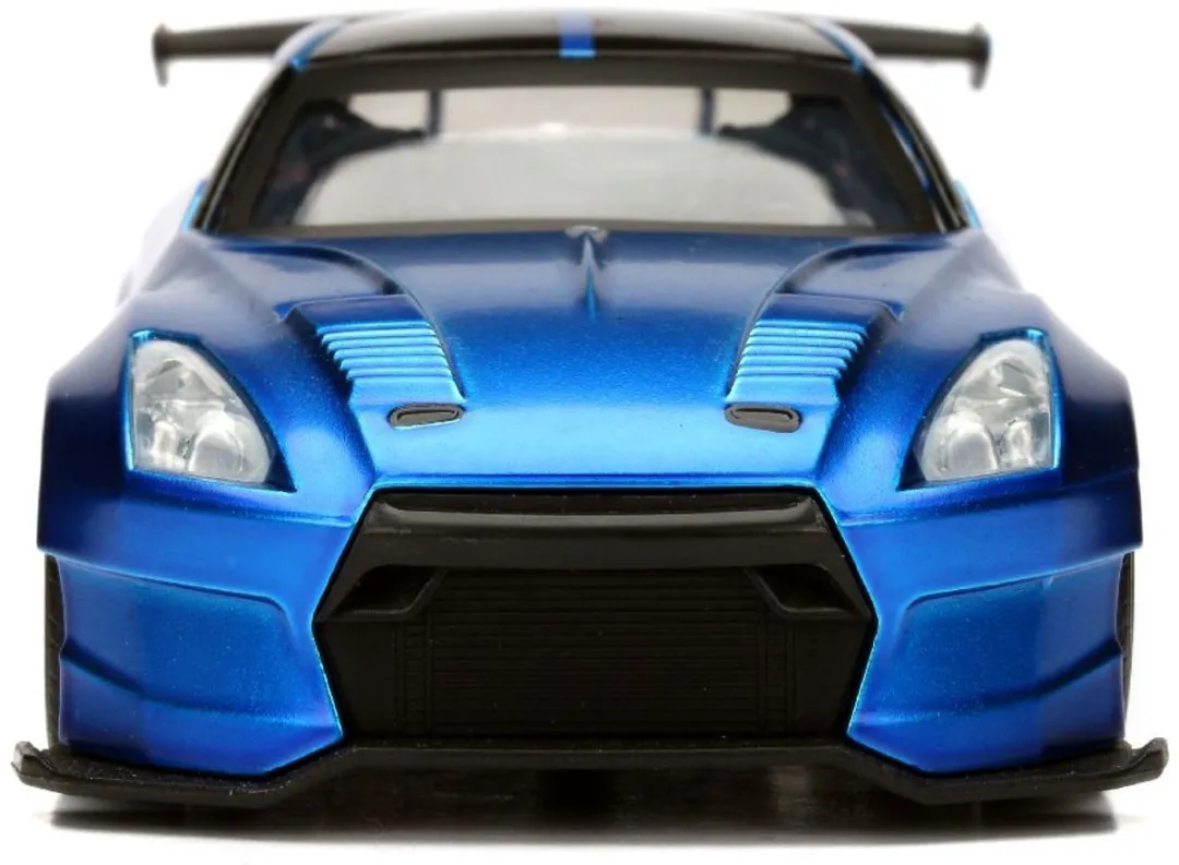 Jada Toys Nissan Skyline GTR R35 Ben Sopra 1:32 - Blauw/Zwart