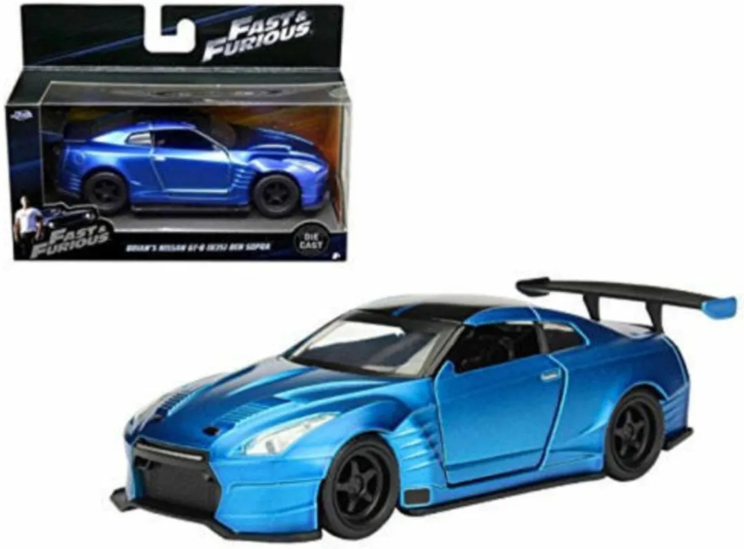 Jada Toys Nissan Skyline GTR R35 Ben Sopra 1:32 - Blauw/Zwart