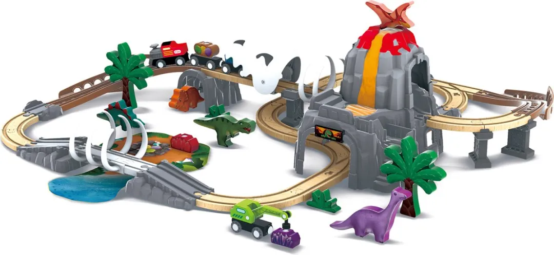 Hape Dino Spoorweg Avontuur Set E3795A