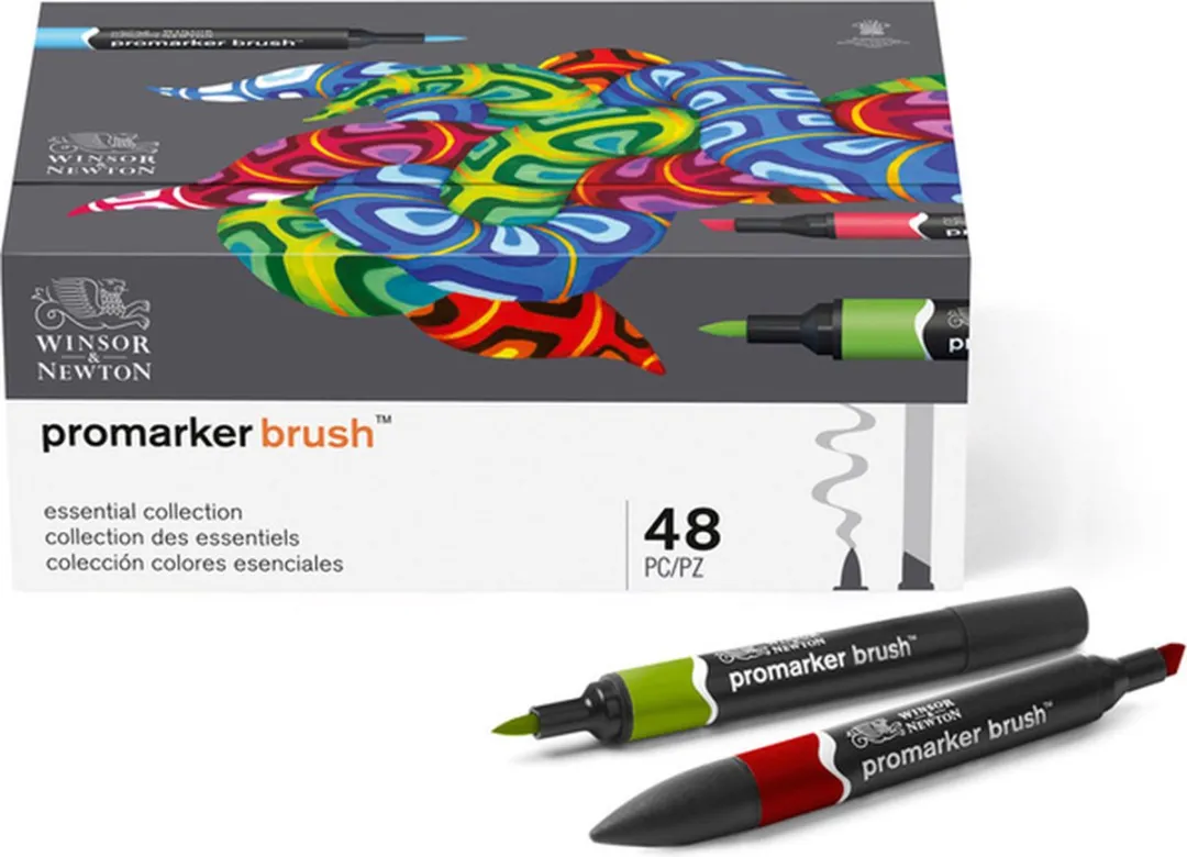 Winsor & Newton Promarker Brush 48 Essential Collection