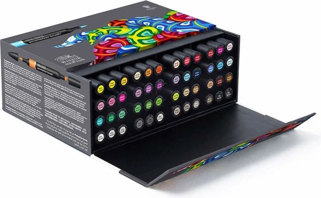 Winsor & Newton Promarker Brush 48 Essential Collection - 48 Stuks