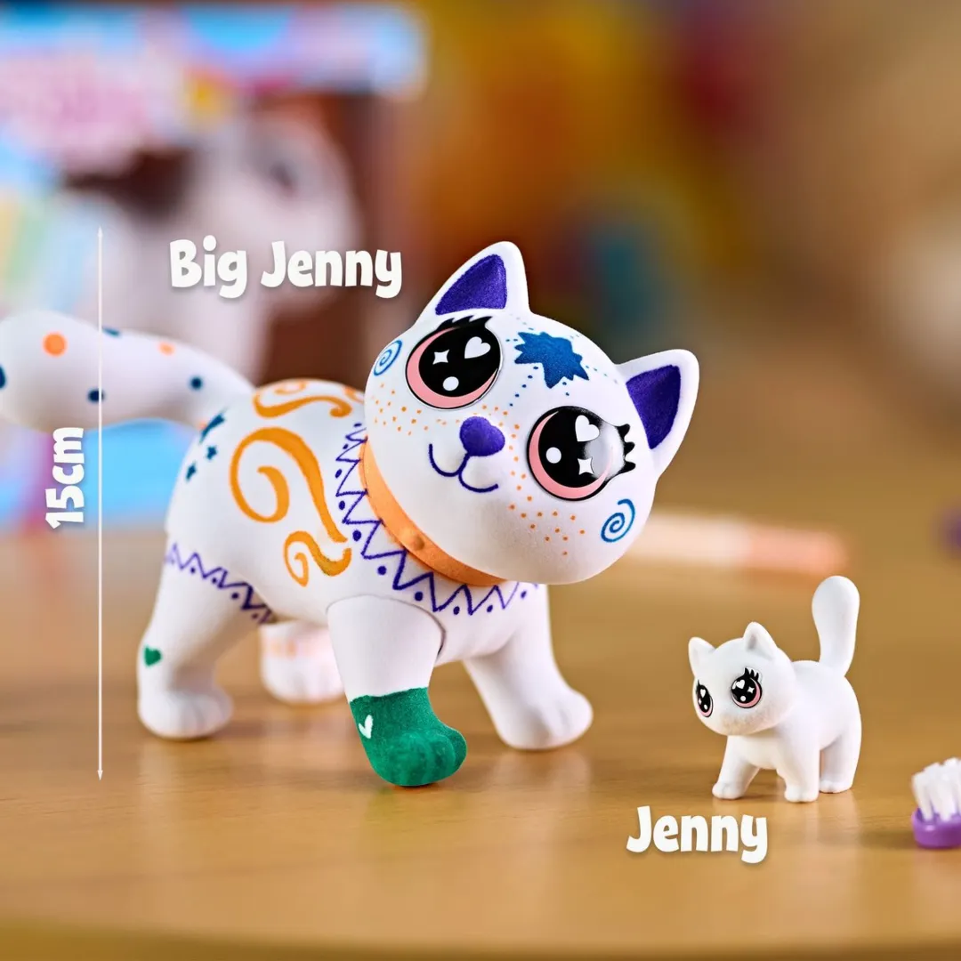 Crayola Washimals Jumbo Pets Set Big Jenny - Veelkleurig