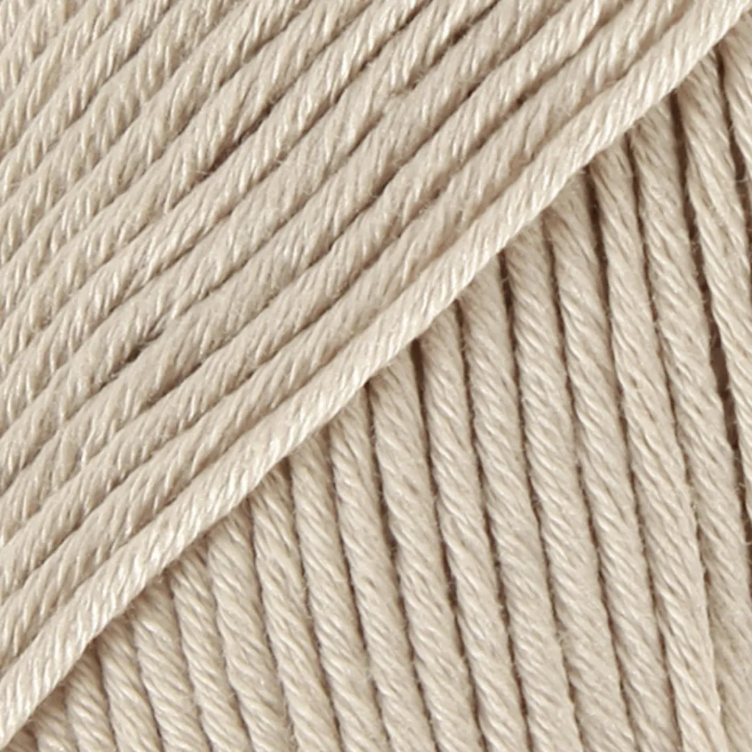Drops Muskat Uni Colour Lichtbeige Katoen Garen