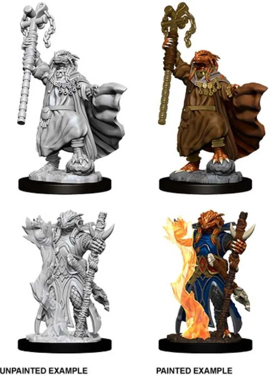 Wizkids D&D Nolzur's Marvelous Miniatures Dragonborn Sorcerer