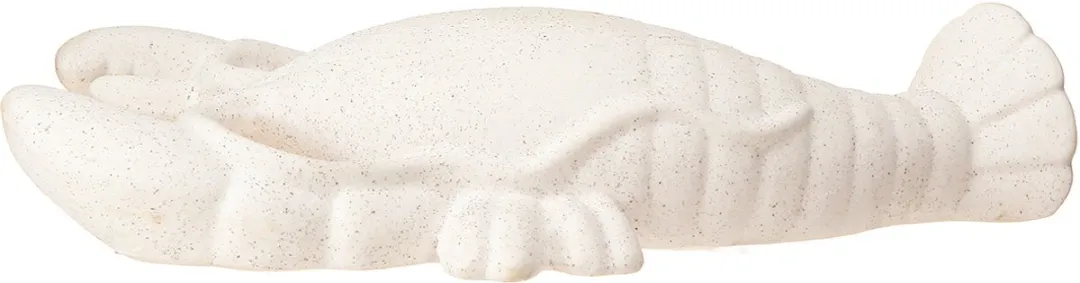 Kaemingk Keramische Kreeft Figuur - 26,5x13x5cm Wit