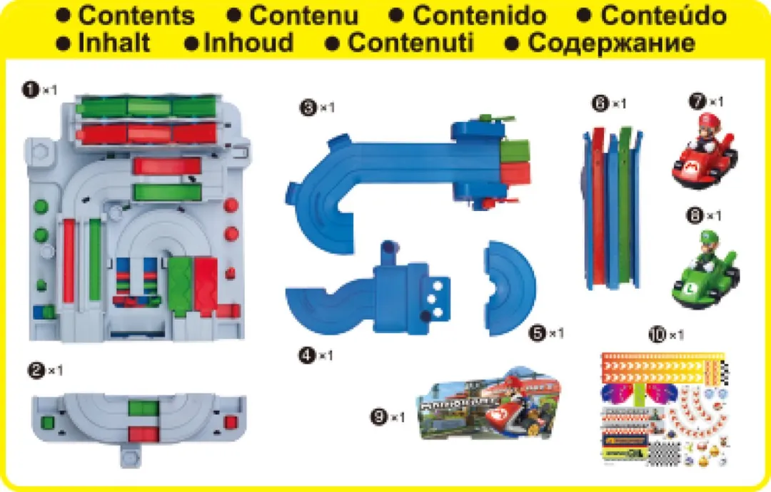 Epoch Games Super Mario Kart Racing Dx - 2 Spelers