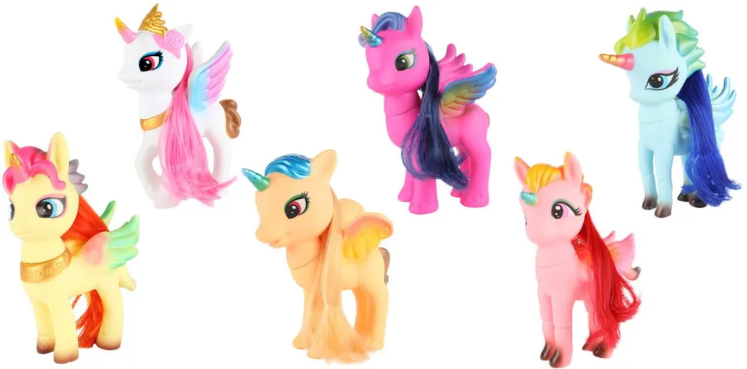 Toi-Toys Eenhoorn Junior 13cm Wit
