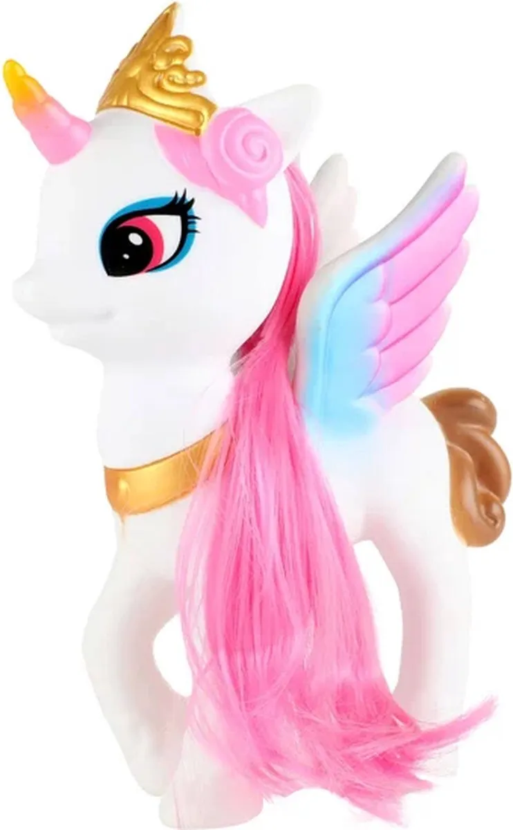 Toi-Toys Eenhoorn Junior 13cm Wit