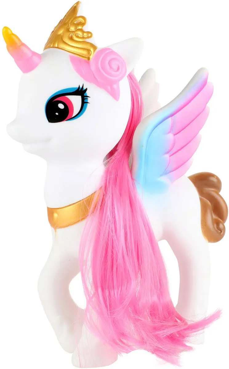 Toi-Toys Eenhoorn Junior 13cm Wit