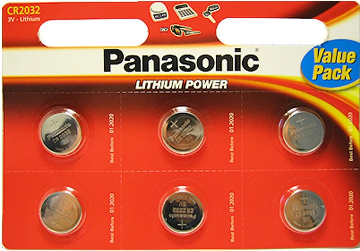 Panasonic CR-2032 Knoopcel