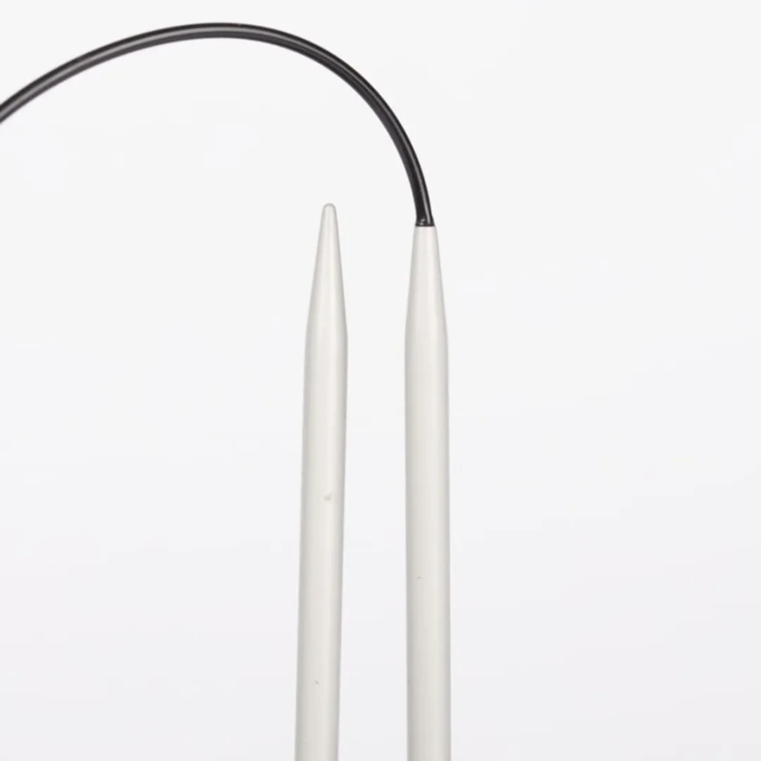 Drops Basis Rondelle Naald 4.0mm - 40cm Grijs