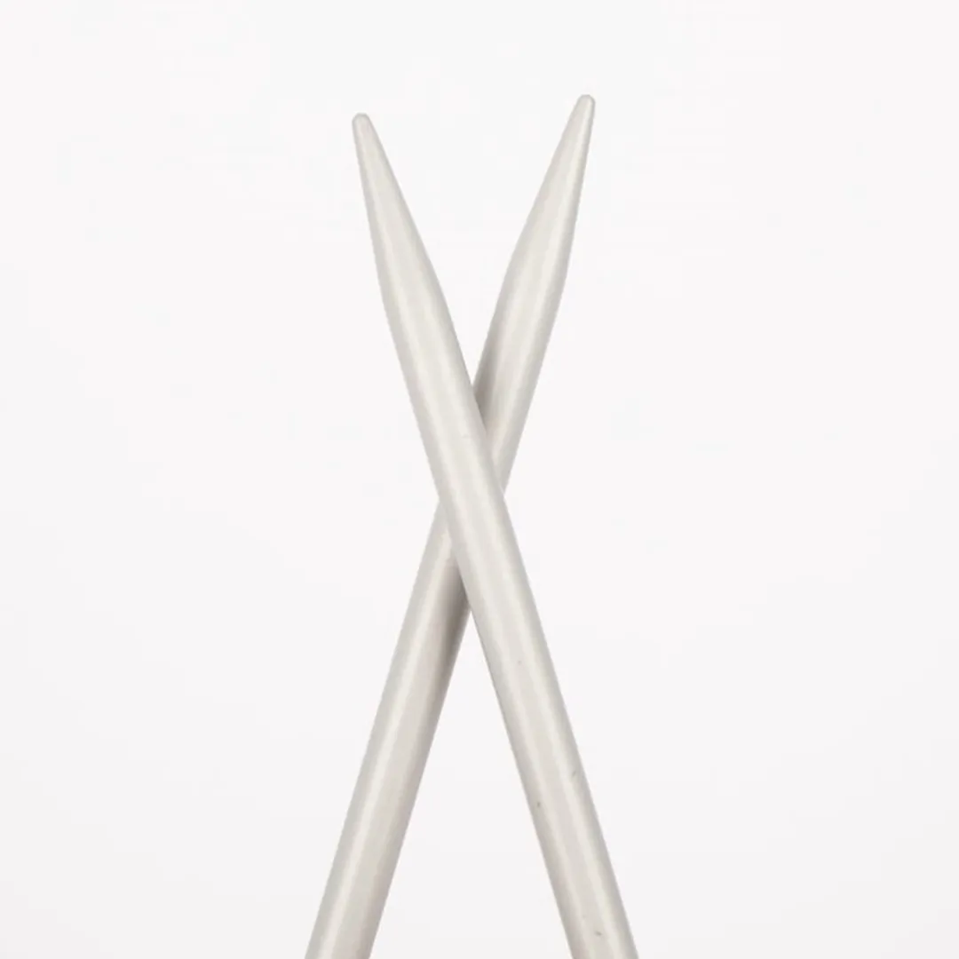 Drops Basis Rondelle Naald 4.0mm - 40cm Grijs