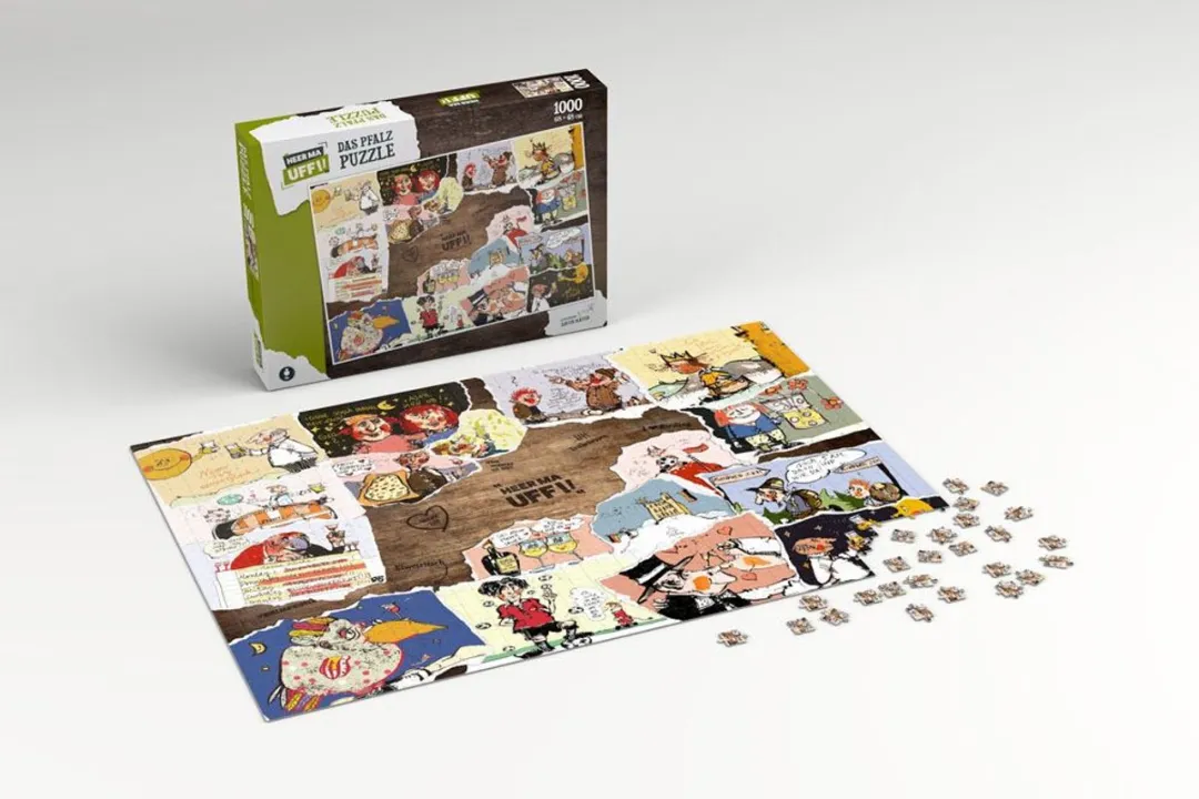 HEO Games Heer Ma Uff!! Puzzle 1000 Stuks - Multi