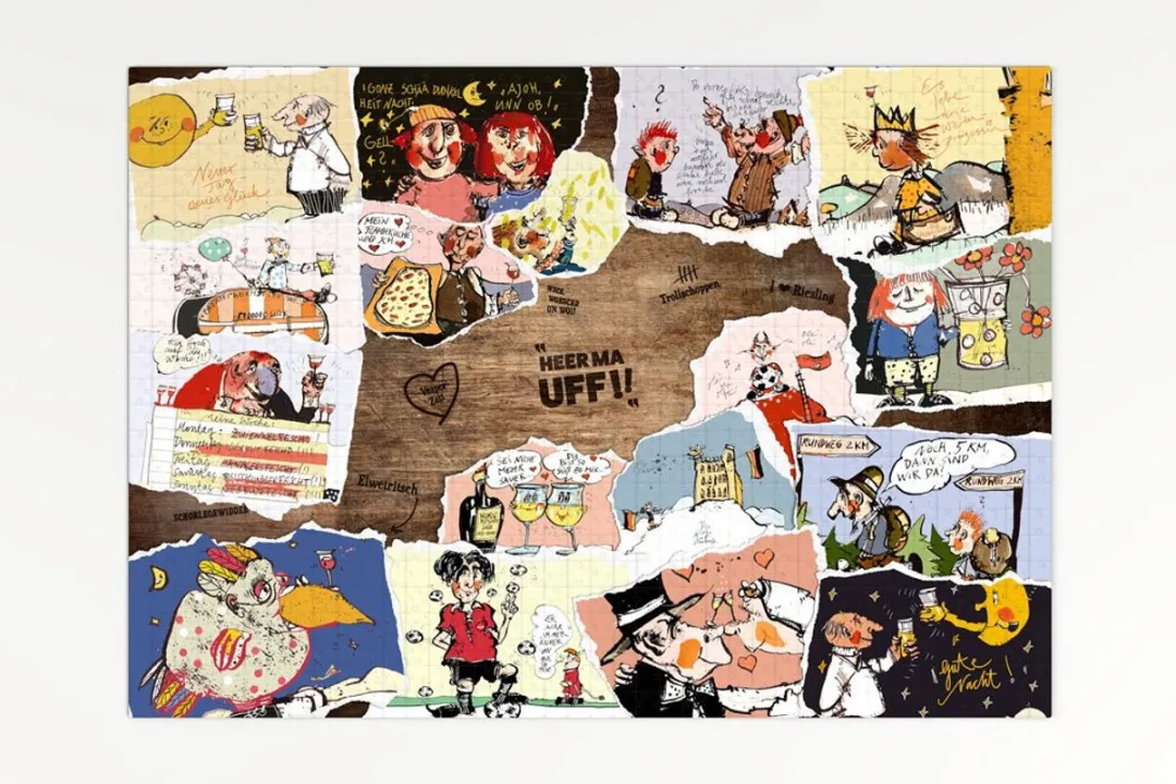 HEO Games Heer Ma Uff!! Puzzle 1000 Stuks - Multi