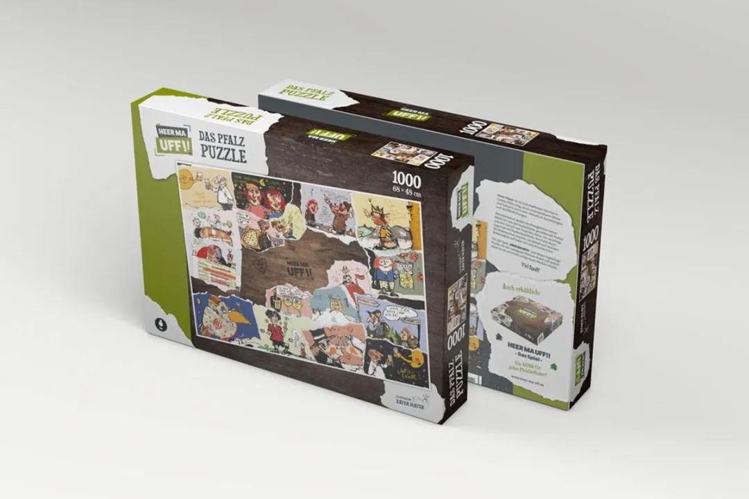 HEO Games Heer Ma Uff!! Puzzle 1000 Stuks - Multi