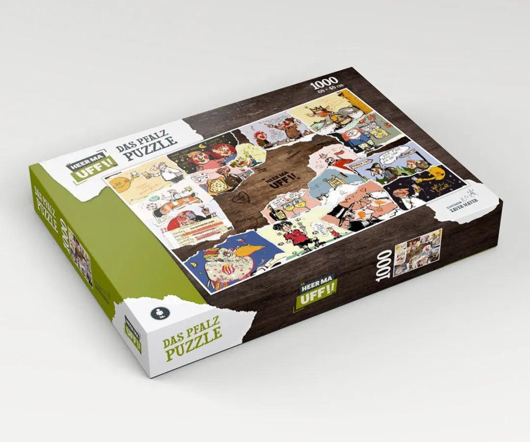 HEO Games Heer Ma Uff!! Puzzle 1000 Stuks