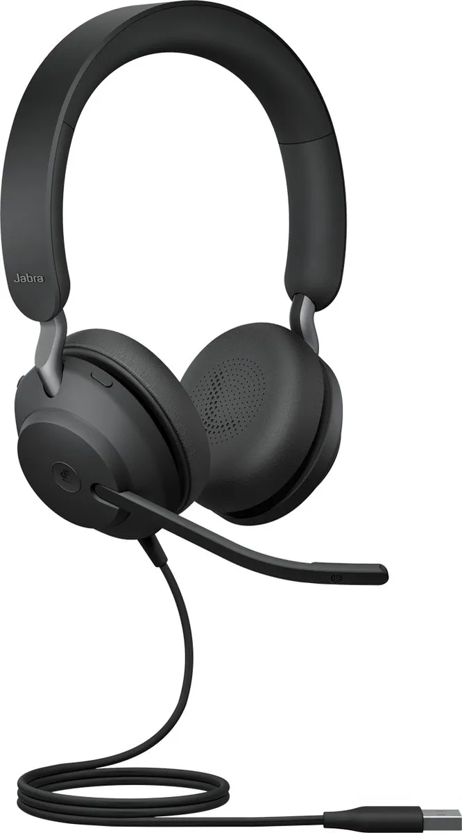 Jabra Evolve2 40 SE Koptelefoon - Zwart