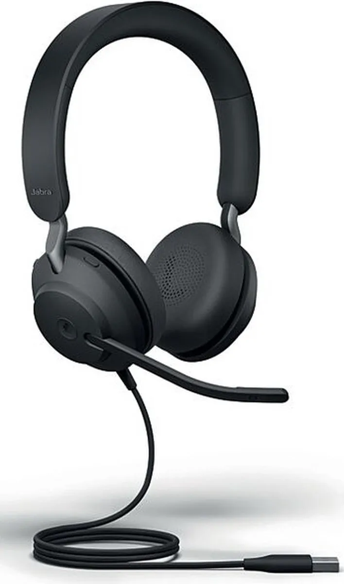 Jabra Evolve2 40 SE Koptelefoon - Zwart