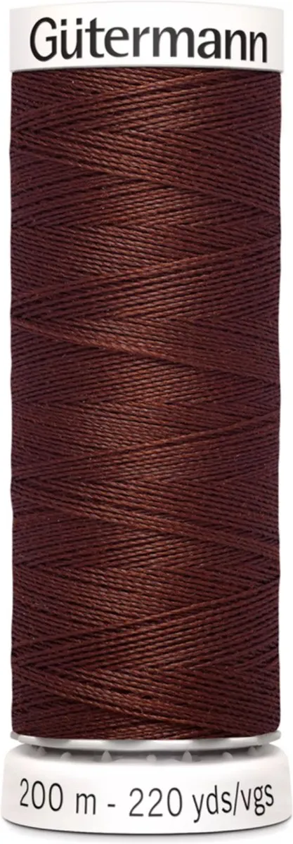 Gutermann Polyester Naaigaren 200m - Bruin