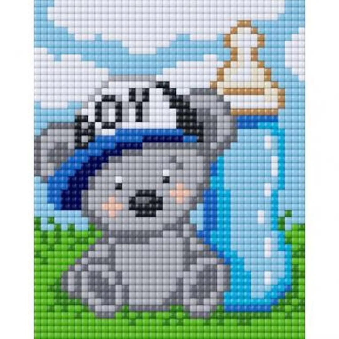 PixelHobby Geboorte Jongen Pixel XL - 3 Stuks - Multicolor - afbeelding 2 van 2