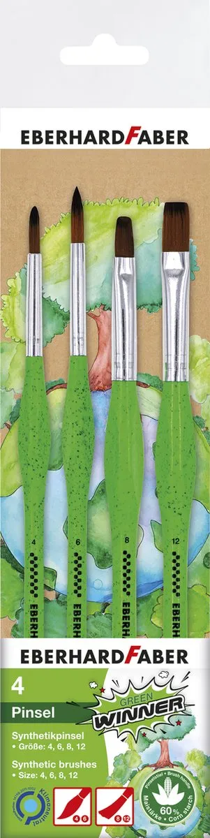 Eberhard Faber Green Winner Penselenset