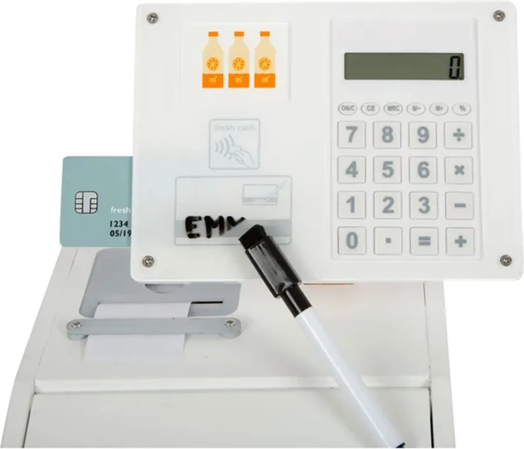 Small Foot Houten Speelgoedkassa met Scanner - Print - afbeelding 6 van 6