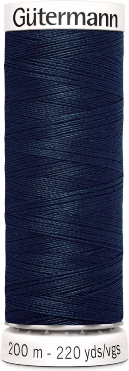 Gutermann Polyester Naaigaren 200m - Donkerblauw 487