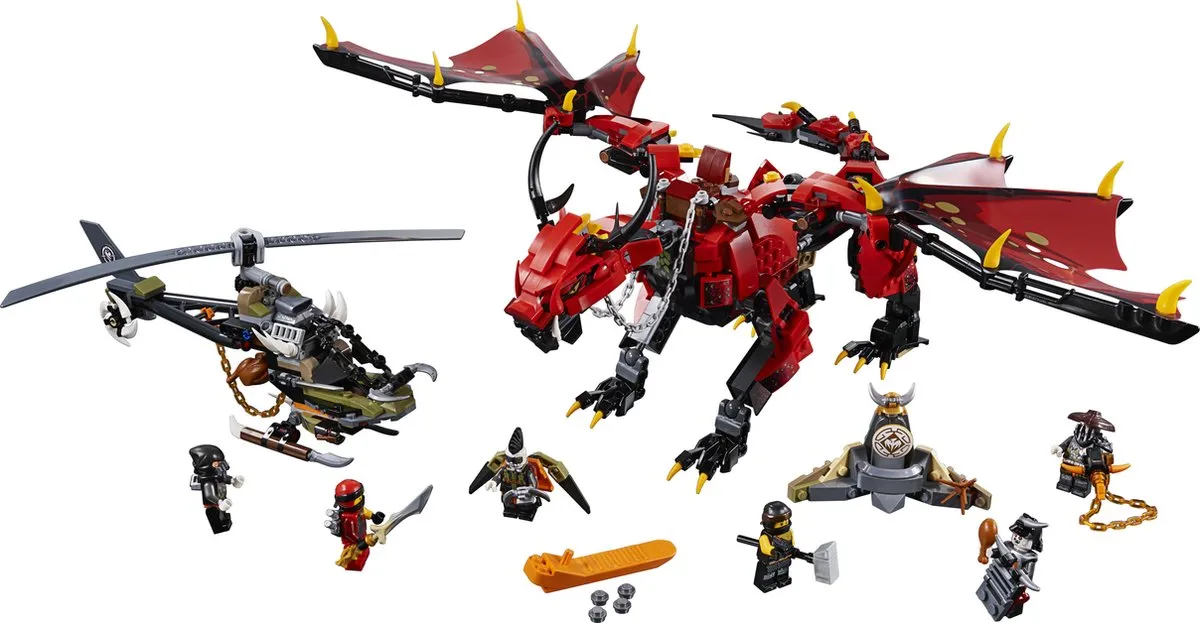 LEGO Ninjago Firstbourne Draak 70653 - 882 Stukken - afbeelding 3 van 6