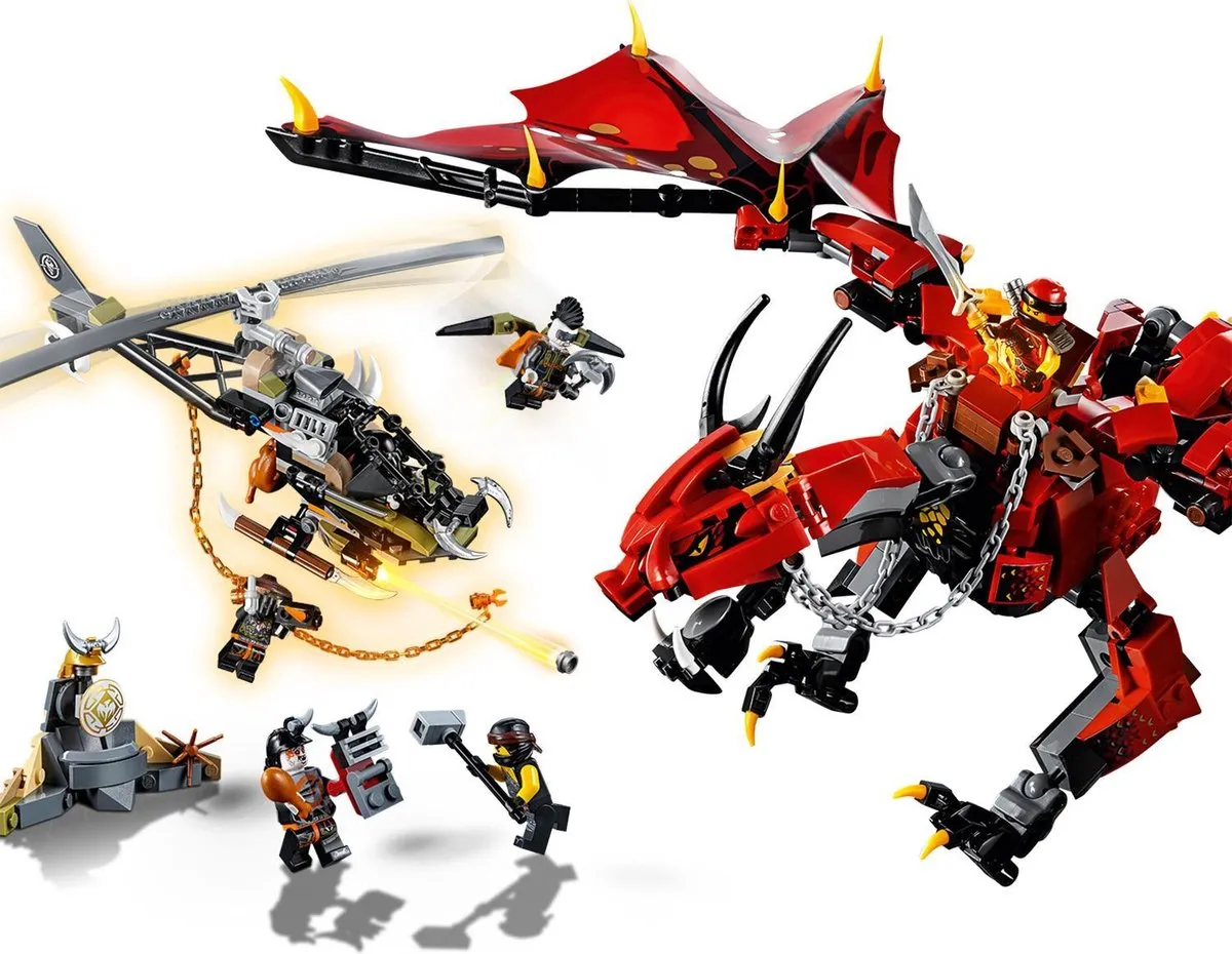 LEGO Ninjago Firstbourne Draak 70653 - 882 Stukken - afbeelding 6 van 6