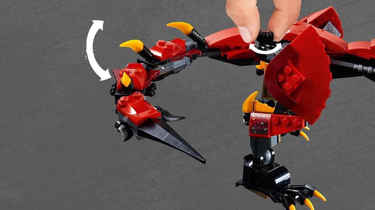 LEGO Ninjago Firstbourne Draak 70653 - 882 Stukken - afbeelding 5 van 6