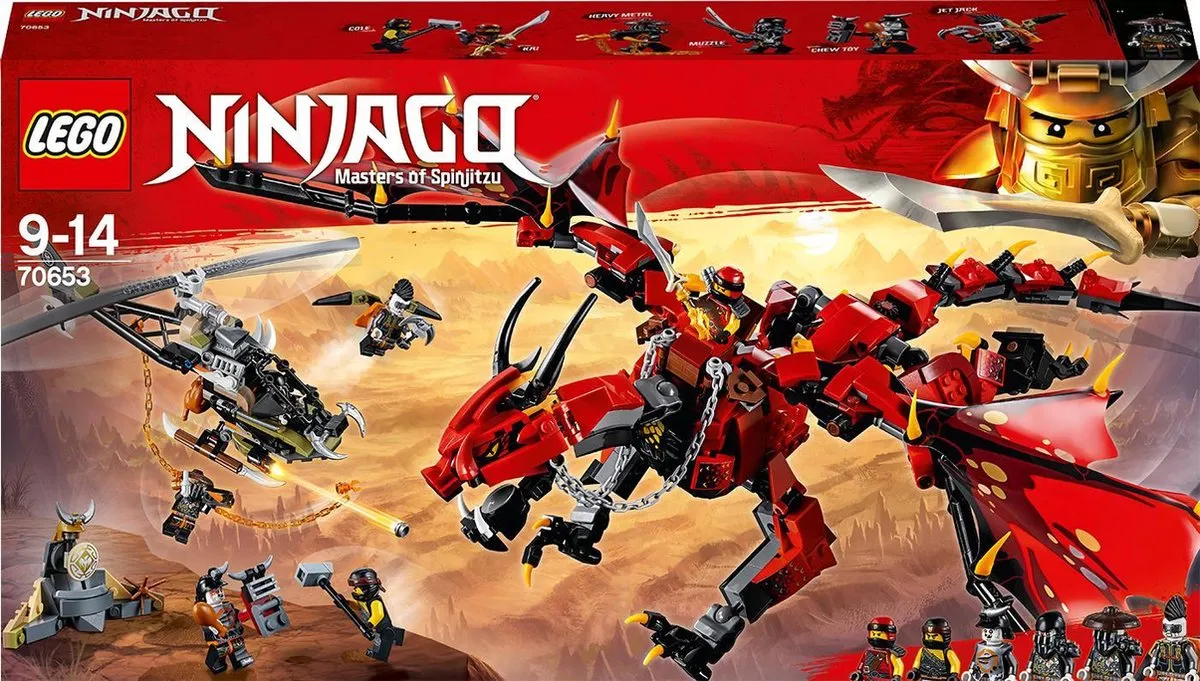 LEGO Ninjago Firstbourne Draak 70653