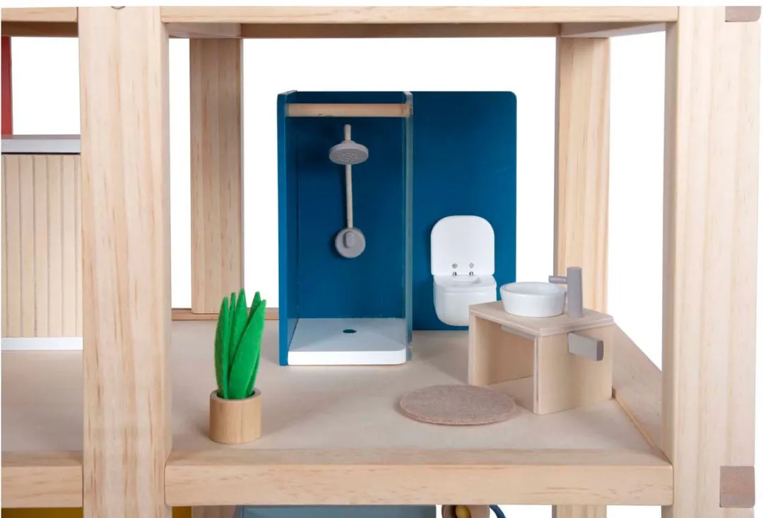 Small Foot Houten Poppenhuis met Meubels - 5 Poppen
