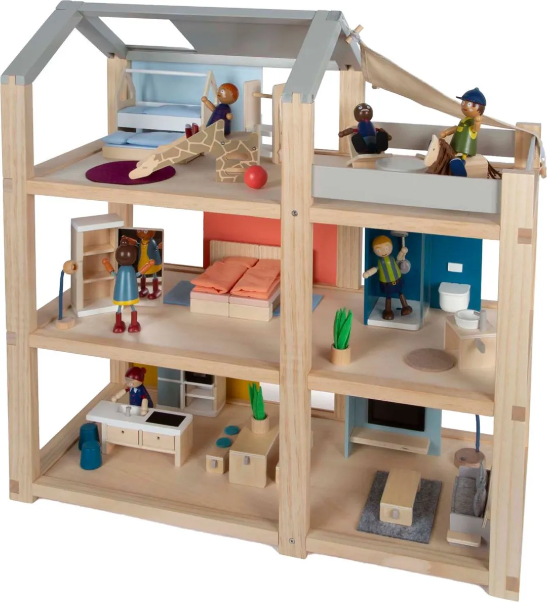 Small Foot Houten Poppenhuis met Meubels