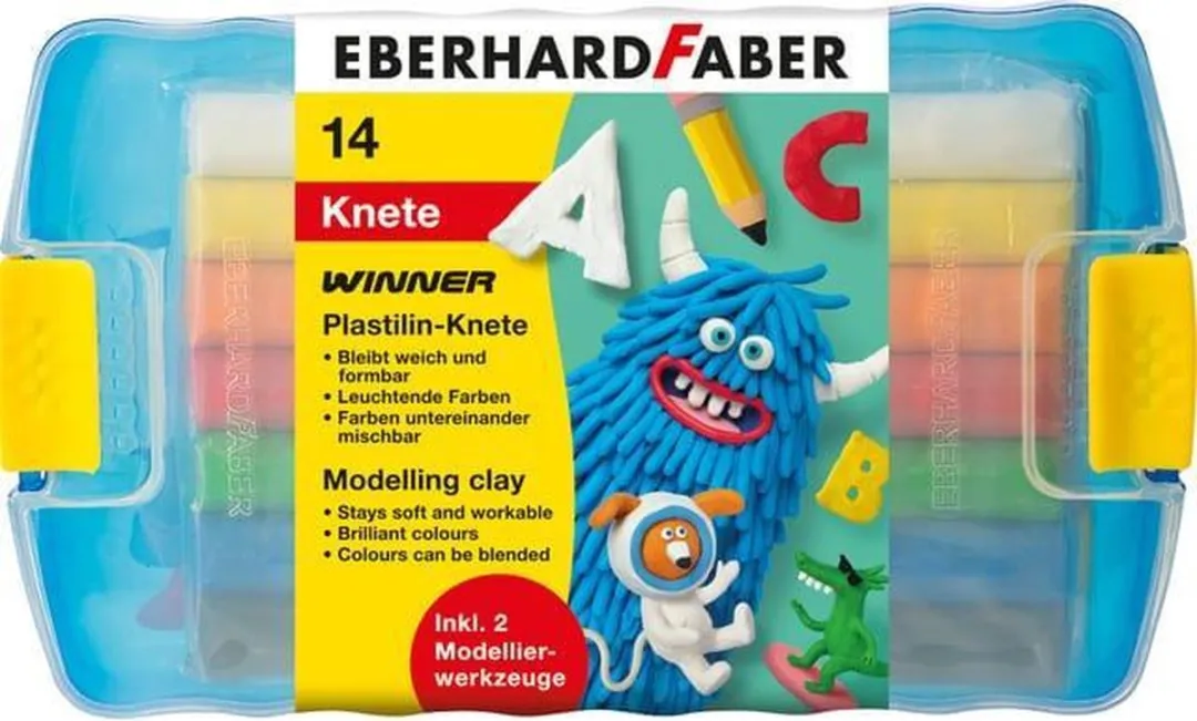 Eberhard Faber Boetseerklei EF-572010 - 16 Stuks