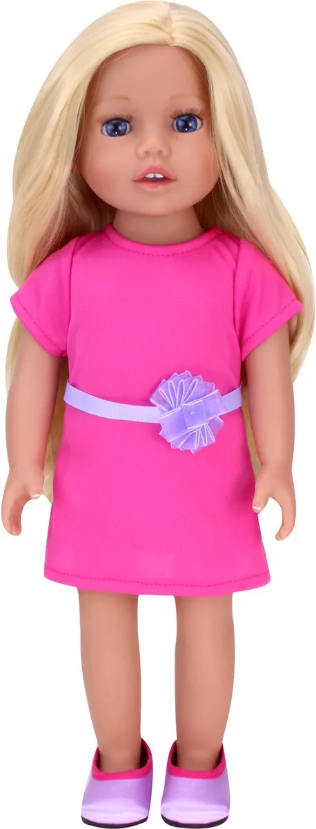 Sophia's 45,7 cm Pop "Chloe" Pop met Speelgoed-Pup en Vervoerder