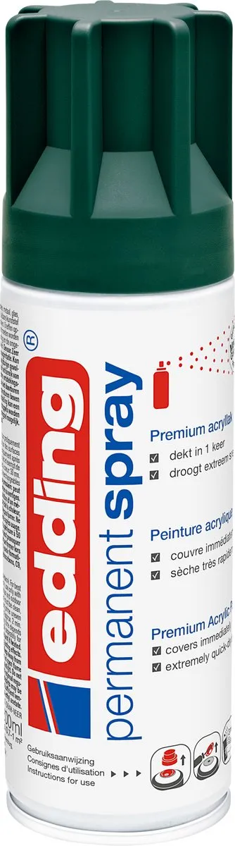 edding 5200 Spuitverf Mosgroen Mat 200ml