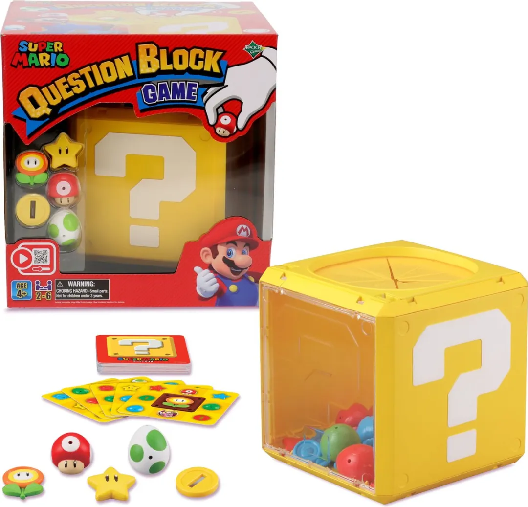 Epoch Games Super Mario Question Block Game - 2-6 Spelers