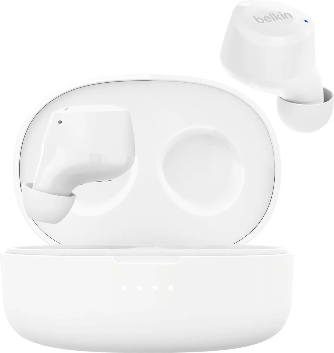 Belkin SoundForm Bolt AUC009BTWH In-ear Headset - Wit