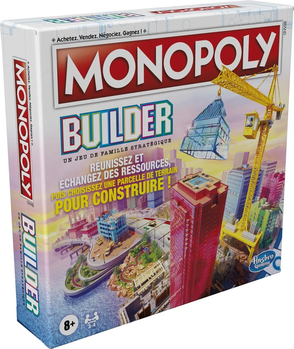 Hasbro Gaming Monopoly Builder F1696101