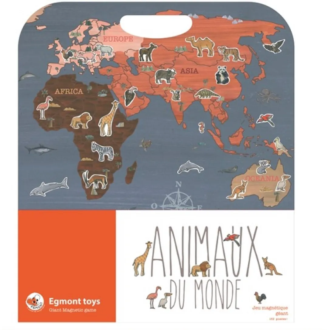 Egmont Toys Magneetspel Dieren