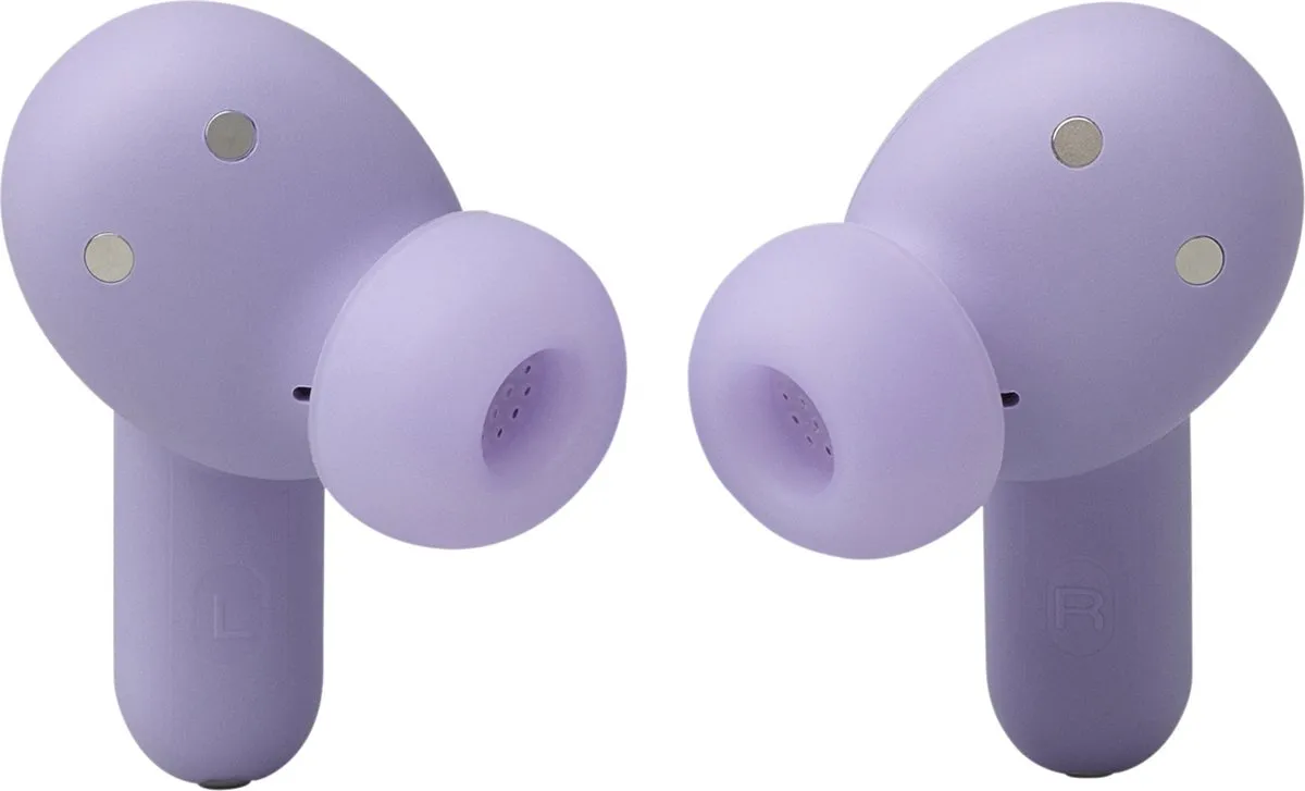 JBL Live Beam 3 Oordopjes - Paars - Bluetooth Noise Cancelling