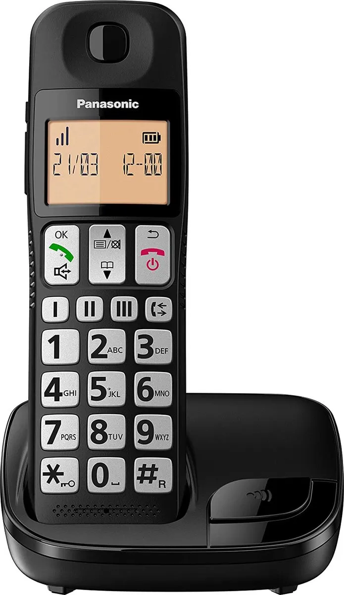Panasonic KX-TGE310SPB DECT Telefoon - Zwart