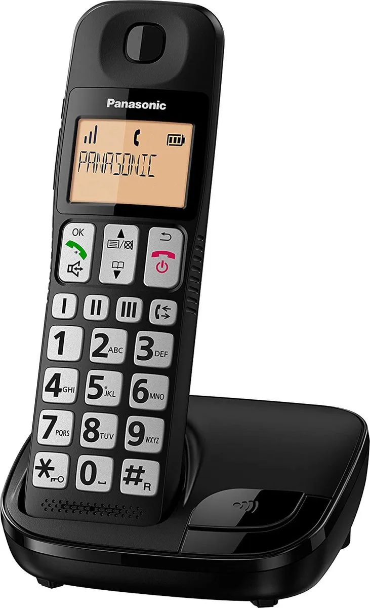 Panasonic KX-TGE310SPB DECT Telefoon - Zwart