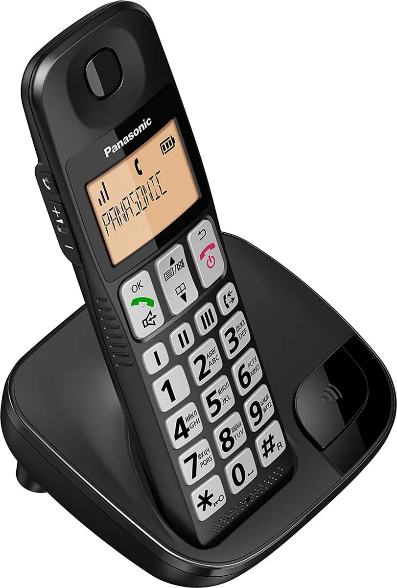 Panasonic KX-TGE310SPB DECT Telefoon - Zwart