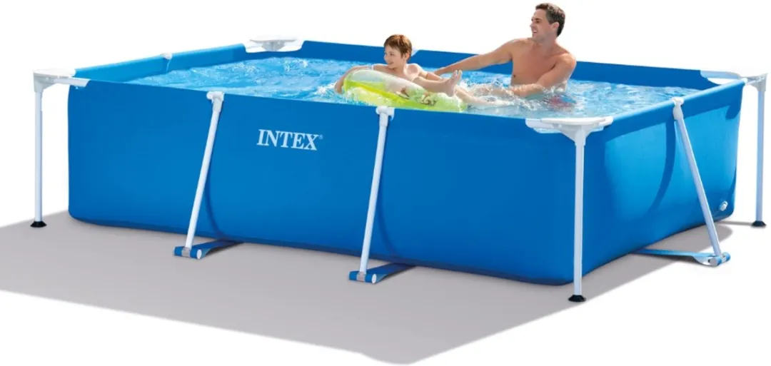 Intex Rechthoekig Frame Zwembad 260x160cm - Blauw