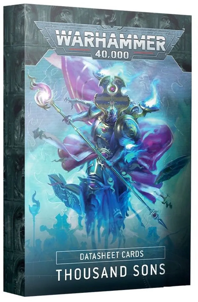 Warhammer 40K Thousand Sons Datasheet Cards 36-02