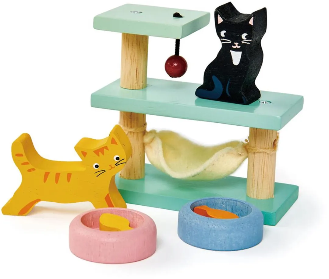 Tender Leaf Toys Huisdierenset Kat - Multi