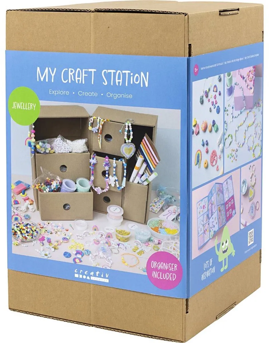 Creativ Company Mijn Knutselstation Sieraden - Meerkleurig