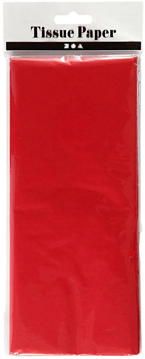 Creativ Company Tissuepapier Rood 50x70cm